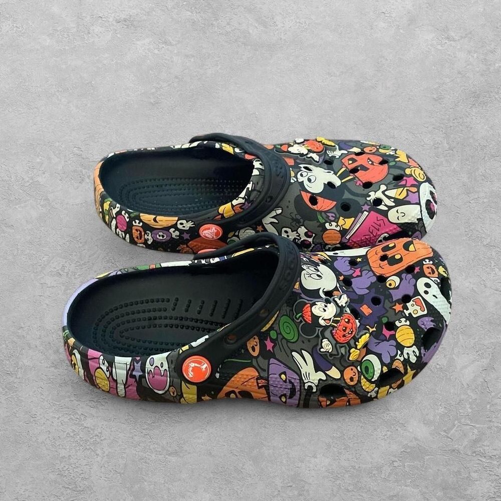 Disney Parks Halloween Crocs 2022 Disneyland Mickey Mouse M7 W9